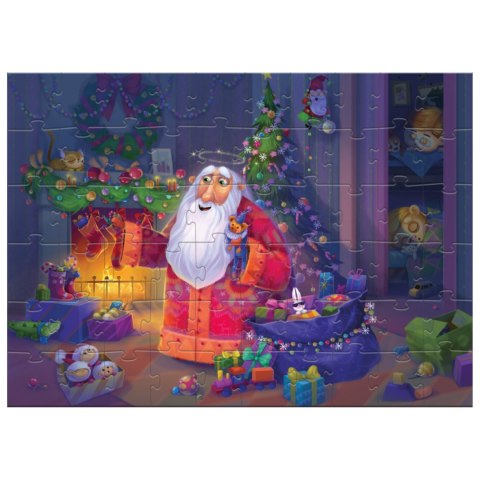 PUZZLE "MAGICZNY CZAS" 60 ELEMENTÓW KOLOROWA UKŁADANKA DLA NAJMŁODSZYCH