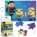 PUZZLE MAGNETYCZNE "MINIONS" UROCZA I KOLOROWA UKŁADANKA 16 ELEMENTÓW