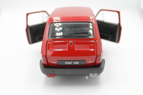 AUTO MODEL METALOWY WELLY FIAT 126P SKALA 1:21