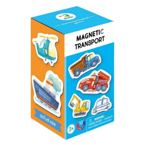GRA MAGNETYCZNA "TRANSPORT" PO ANGIELSKU NAUKA JĘZYKA POPRZEZ ZABAWĘ