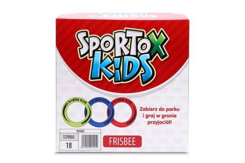 DLA DZIECI TALERZ FRISBEE LATAJĄCY DYSK ZABAWKA