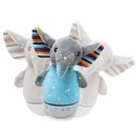 A baby soothing plush night light (elephant doll)