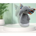 A baby soothing plush night light (elephant doll)