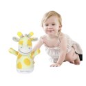 A baby soothing plush night light (giraffe doll)