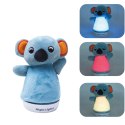 A baby soothing plush night light (koala doll)