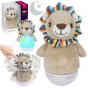 A baby soothing plush night light (lion doll)