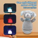 A baby soothing plush night light (puppy doll)