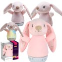 A baby soothing plush night light (rabbit doll)