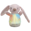 A baby soothing plush night light (rabbit doll)