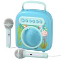 Zestaw Do Karaoke Dla Dzieci 2 Mikrofony Głośnik Funkcja Bluetooth Muzyka