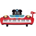 ELEKTRONICZNE PIANINO DLA DZIECI MIKROFON ŚWIATŁO INSTRUMENT MUZYCZNY