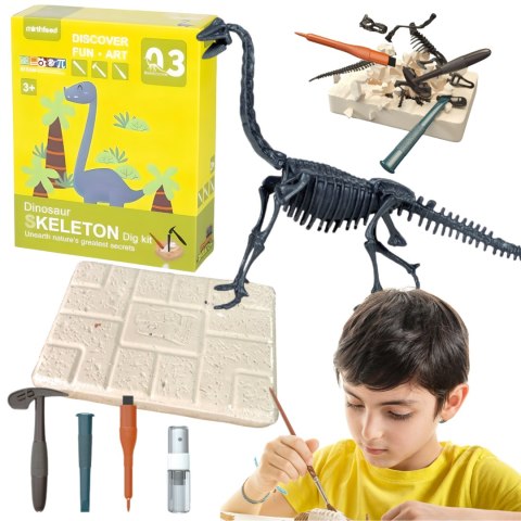 Archaeological excavation brachiosaurus suit