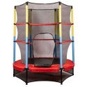 Trampolina do domu ogrodu dla dzieci siatka 140cm 55inch