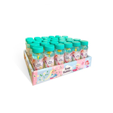 Bańki Mydlane Syrenki Motyw Magiczny Płyn Zestaw Tworzenie Baniek 145 ml