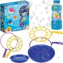 Mega Zestaw Bańki Mydlane Rekiny Baby Shark Duże Różdżki Tacka Płyn 450 ml