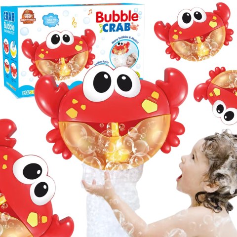 Crab bubble machine (powered, with music)
