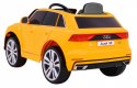 Audi Q8 Lift na akumulator dla dzieci Żółty + Pilot + EVA + Wolny Start + MP3 USB + LED