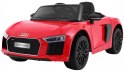 Audi R8 Spyder na akumulator Czerwony + Pilot + EVA + Wolny Start + Radio MP3 + LED