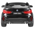 BMW X6M XXL dla 2 dzieci Lakier Czarny + Pilot + Ekoskóra + Pasy + Wolny Start + MP3 + LED