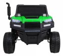 Autko Farmer Truck dla 2 dzieci Zielony + Napęd 4x4 + Pilot + Kiper + Audio LED