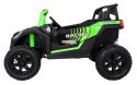 Buggy ATV Strong Racing dla 2 dzieci Zielony + Silnik bezszczotkowy + Pompowane koła + Audio LED