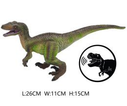 DINOZAUR VELOCIRAPTOR Z GŁOSEM