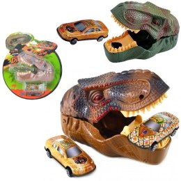 GŁOWA DINOZAURA WYSTRZELIWANE AUTA