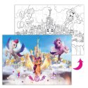 PUZZLE 2w1 MY LITTLE PONY MEGA ZESTAW UKŁADANKA I KOLOROWANKA W JEDNYM