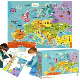 Puzzle Mapa Europy 0124