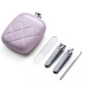 Zestaw akcesoriów do paznokci manicure fioletowy AK10FIO