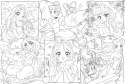 LISCIANI DISNEY PUZZLE DF PLUS 250 PRINCESS MANGA