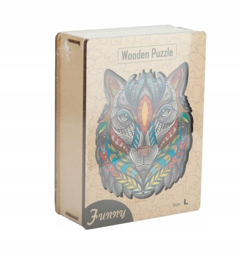 DREWNIANE PUZZLE DLA DOROSŁYCH UKŁADANKA PREZENT