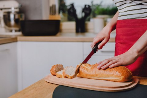 CHLEBAK POJEMNIK NA CHLEB PIECZYWO CZARNY BUKOWY