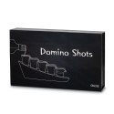 DOMINO SHOTS zestaw 5 kieliszków z podstawką LED