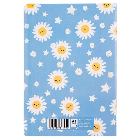 Coolpack Zeszyt A5 32 kartkowy w linię - Daisy Sun
