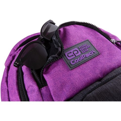 COOLPACK - AERO - PLECAK MŁODZIEŻOWY - MELANGE PURPLE