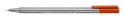 Cienkopis triplus, trójkątny, 0.3 mm, pomarańcz kalahari, Staedtler