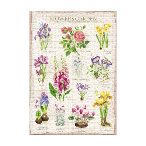Puzzle Easy-L "Botanika. Ogród kwiatowy" 300614