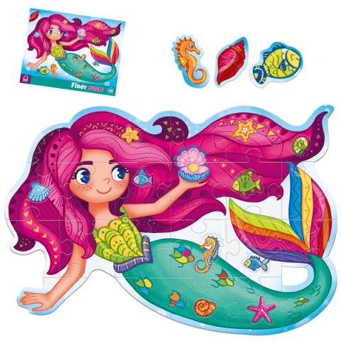 RK7010-02 Puzzle podlogowe. Mala syrena