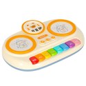 Pianinko organki interaktywne dla dzieci edukacyjne beżowy