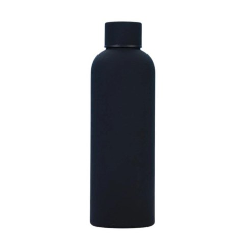BUTELKA, BIDON TERMICZNY, TERMOS 500ML, STAL NIERDZEWNA, CZARNY BD46CZ
