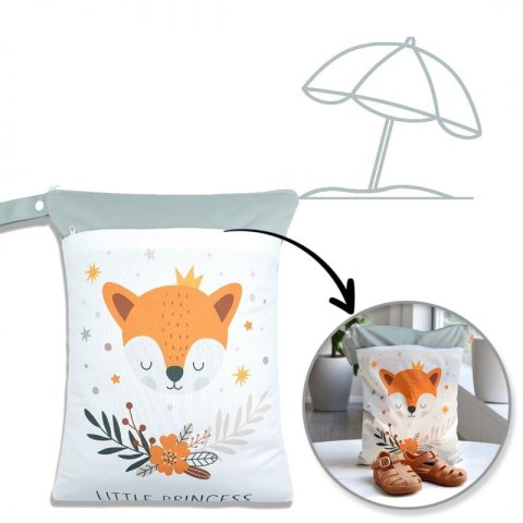 Wodoodporna torba, organizer, worek do wózka, na kapcie do przedszkola 30x40cm WB04