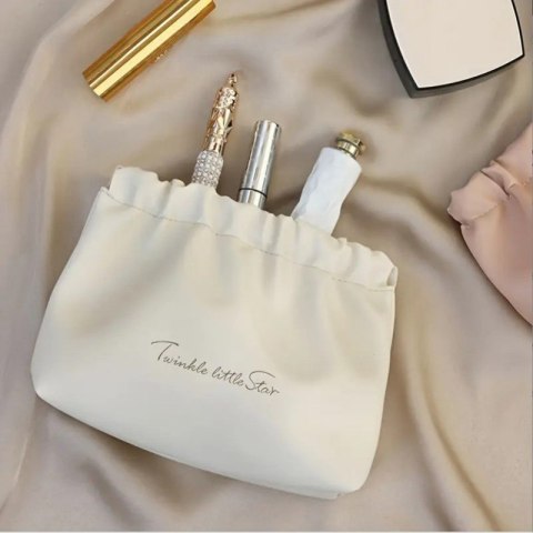 Kosmetyczka, saszetka na kosmetyki, wkładki, ekoskóra rozm S 12,5x9,5cm KS147B