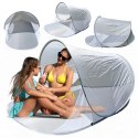 Namiot plażowy, przewiewny parawan, składany w pokrowcu 200x120cm AR15SZ