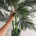Sztuczne drzewko PALMA, w doniczce jak żywa, duża realistyczna, wysokość 1,8 cm DRZ04
