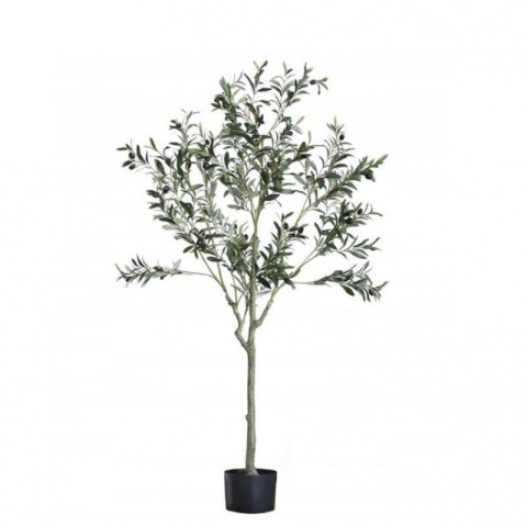 Sztuczne drzewko oliwne, w doniczce jak żywe, realistyczne, wysokość 1,5 cm DRZ02