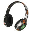 Słuchawki bezprzewodowe nauszne Bluetooth Gaming Sport czarne