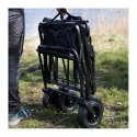 Wózek transportowy składany, metalowy, przyczepka ogrodowa 72x47x68-87cm AR07CZ