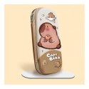 Duży PIÓRNIK wielofunkcyjny jednokomorowy brąz CAPYBARA PR13