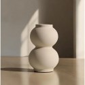 Ceramiczny wazon w pudełku, styl minimalistyczny 20,5×13,5cm - WAZ05